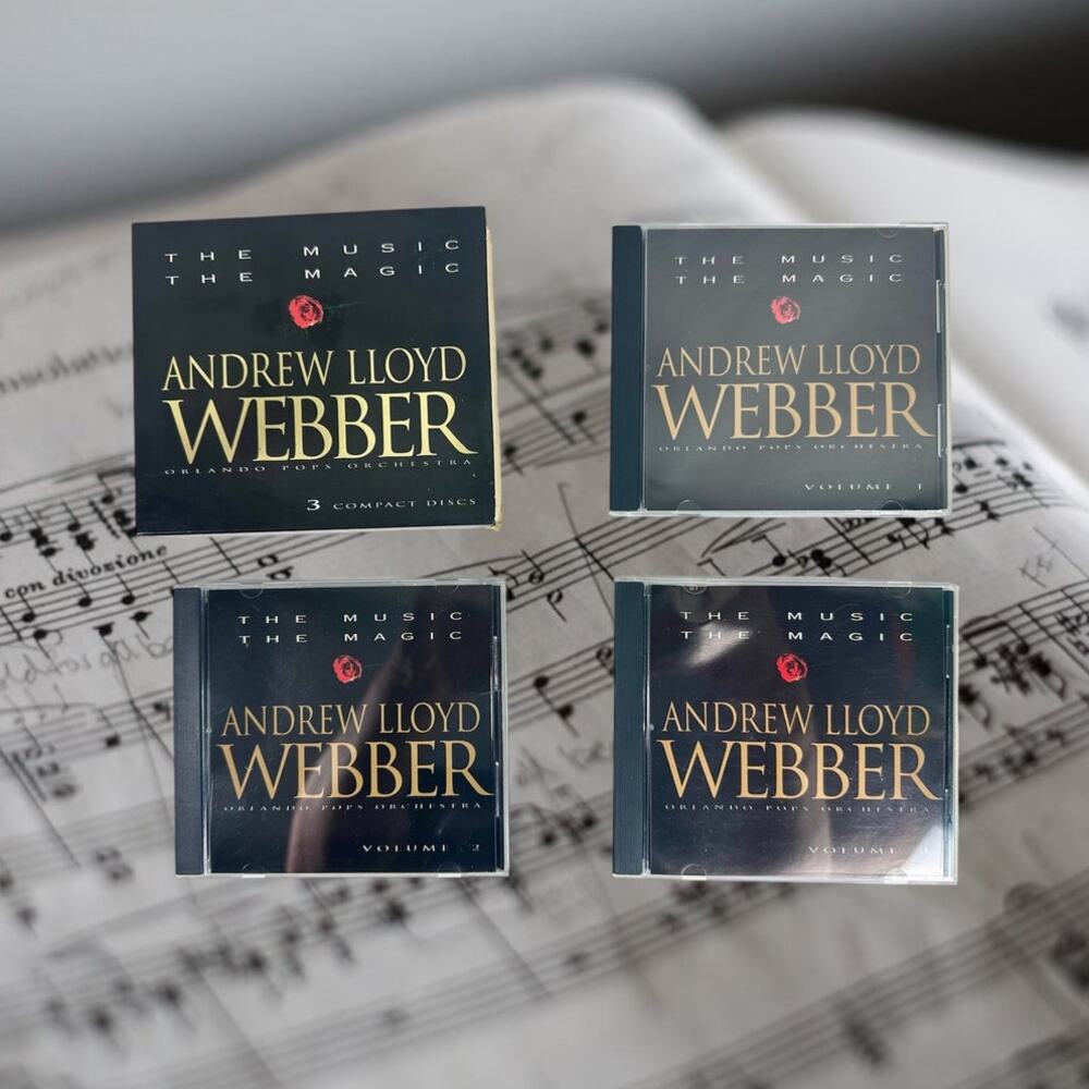 Andrew Lloyd Webber The Music The Magic 3 CD Box Set Orlando Pops Orchestra